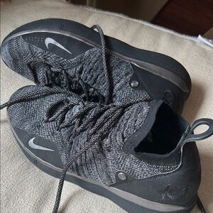 Limited Nike Charcoal Knit Sneakers 13